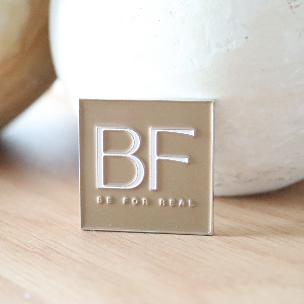 The HR Paperie Enamel Pin Collection - Be For Real